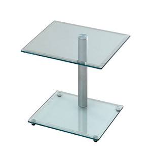 Tavolino d´appoggio Topaz Vetro/base quadrata
