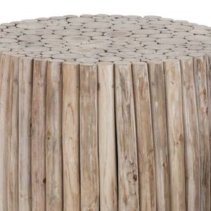 Table basse gigogne Tree Trunk II Teck massif - Teck