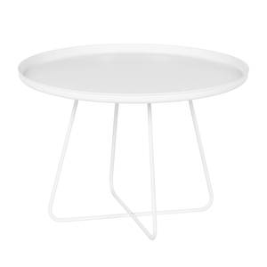 Tables gigognes Tuula (lot de 2) Gris foncé / Blanc