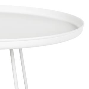 Tables gigognes Tuula (lot de 2) Gris foncé / Blanc