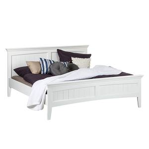 Bed Abbey wit - 140cm