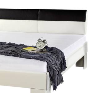 Bed Cameron wit/zwart - 120x200cm