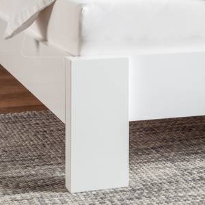 Lit Emblaze II Blanc mat - Éclairage LED - 140 x 200cm