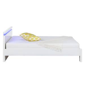 Bett Emblaze II Mattweiß - LED-Beleuchtung - 160 x 200cm