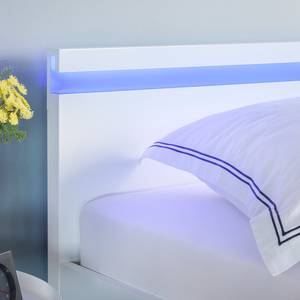 Lit Emblaze II Blanc mat - Éclairage LED - 90 x 200cm