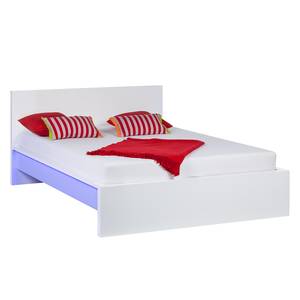 Bed Emblaze (incl. LED-verlichting) mat wit - LED-verlichting - 140 x 200cm