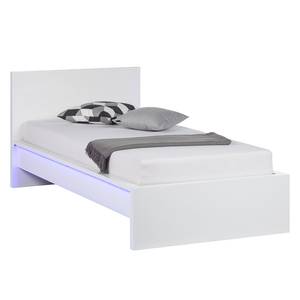 Bed Emblaze (incl. LED-verlichting) mat wit - LED-verlichting - 90 x 200cm