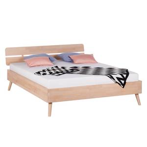 Bed Finsby massief beukenhout - wit - 160 x 200cm