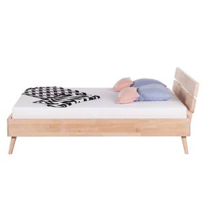 Bed Finsby massief beukenhout - wit - 160 x 200cm