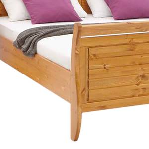 Letto in legno massello Lyngby Pino Provenza laccato - 140 x 200cm