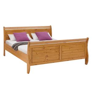 Massief houten bed Lyngby Provencekleurig gelakt grenenhout - 140 x 200cm