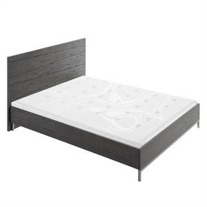 Bett Eroll Eiche Grau - 140 x 190cm