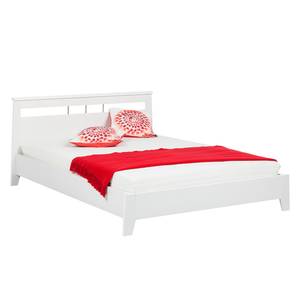 Bed Mallund (inclusief lattenbodem) 140x200cm - wit