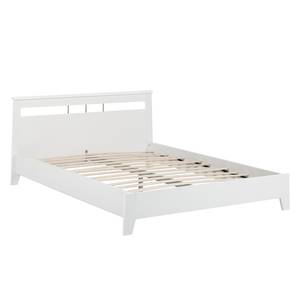 Bed Mallund (inclusief lattenbodem) 140x200cm - wit