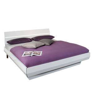 Bed Park Avenue alpinewit met LED-verlichting - 180x200cm