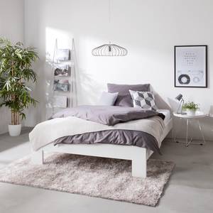 Lit Rachel Blanc alpin - 120 x 200cm - Sans sommier & matelas