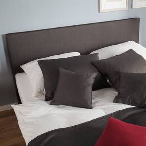 Boxspringbett Ramona VII Strukturstoff - Anthrazit - 160 x 200cm