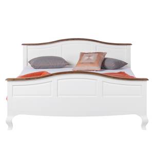 Lit Summer Romance Acacia partiellement massif - 160 x 200cm