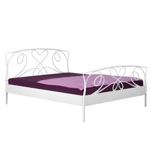 Bed Toscana antiek wit - 160x200cm