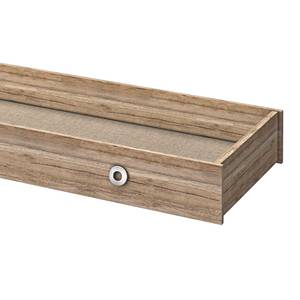 Bedframe Barcelona (3-delig) San Remo eikenhout/alpinewit - ligoppervlak: 160x200cm