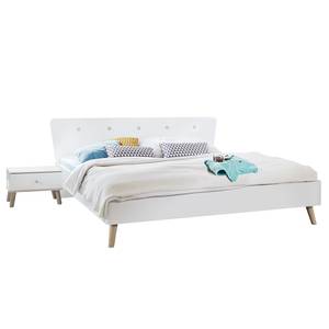 Lit Bergen Classic Blanc alpin - 160 x 200cm