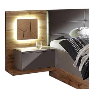 Bedframe Lentia (3 delig) Basalt