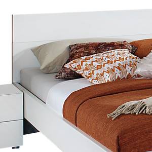 Beddenset Lorca (3-delig) Alpinewit - 180 x 200cm - Geen opbergruimte