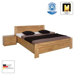 Bed Sitara I gelakt deels massief elzenhout - 180 x 200cm