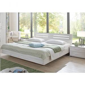 Bedframe Susan wit eikenhouten look