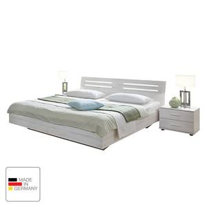 Bedframe Susan wit eikenhouten look