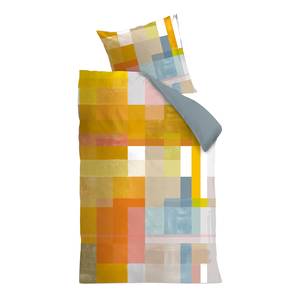 Bettwäsche Architecture Baumwollstoff - Mehrfarbig - 155 x 220 cm + Kissen 80 x 80 cm