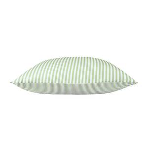 Parure de lit Classic I Vert / Blanc - 155 x 220 cm + oreiller 80 x 80 cm