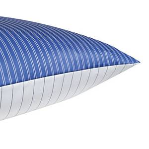 Biancheria da letto Classic II Blu / Bianco - 155 x 200 cm + cuscino 80 x 80 cm