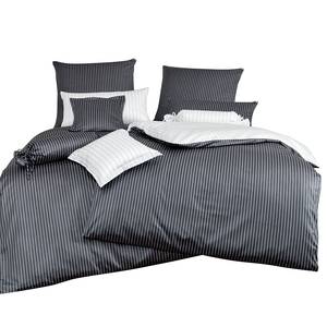 Biancheria da letto Classic II Nero / Bianco - 155 x 200 cm + cuscino 80 x 80 cm