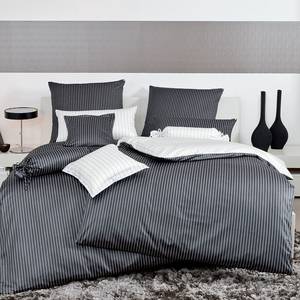 Biancheria da letto Classic II Nero / Bianco - 200 x 220 cm + cuscino 80 x 80 cm