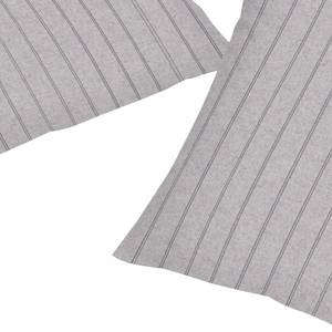 Parure de lit Leina Flanelle - Gris clair