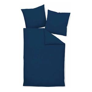 Biancheria da letto Piano Uni Color blu marino - 155 x 220 cm + cuscino 80 x 80 cm