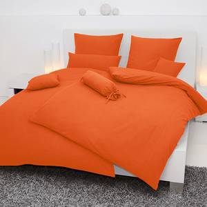 Biancheria da letto Piano Uni Arancione - 200 x 200 cm + cuscino 80 x 80 cm