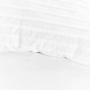 Parure de lit Plisado Coton - Blanc