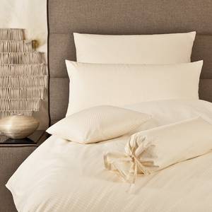 Biancheria da letto Rubin Tinta unita - Champagne - 155 x 220 cm + cuscino 80 x 80 cm