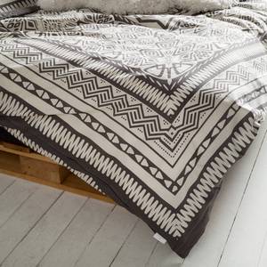 Biancheria da letto Sinaloah Nero/Bianco - 200 x 200 cm + 2 cuscini 80 x 80 cm
