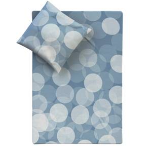 Parure de lit Smood dots Bleu - 200 x 200 cm