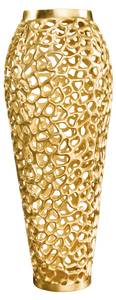 Vase ABSTRACT LEAF Gold - Metall - 26 x 64 x 26 cm