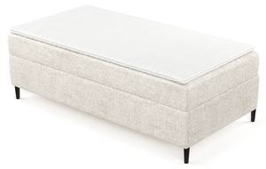 Boxspringbett Currey Creme - Breite: 80 cm - H3