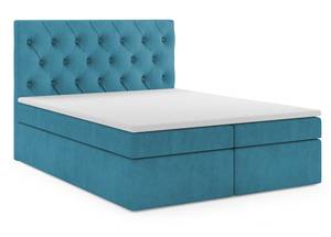 Boxsingbett BLANO 180 cm cm CS2313 Blau Blau - Holzwerkstoff - 180 x 123 x 217 cm