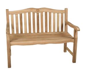 Gartenbank Romang 2 Braun - Massivholz - Holzart/Dekor - 120 x 92 x 63 cm