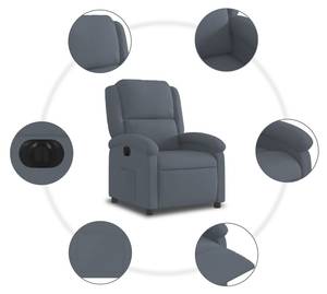 Fauteuil inclinable électrique 3032268-4 Gris foncé