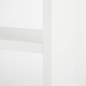 Boekenkast Empire hoogglans wit - Hoogglans wit - 276 x 221 cm