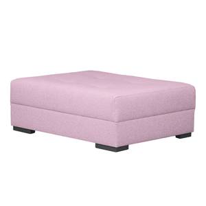 Bigsofa Aaron I Webstoff Mauve - Mit Hocker