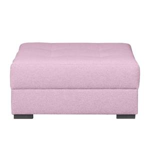 Bigsofa Aaron I Webstoff Mauve - Mit Hocker